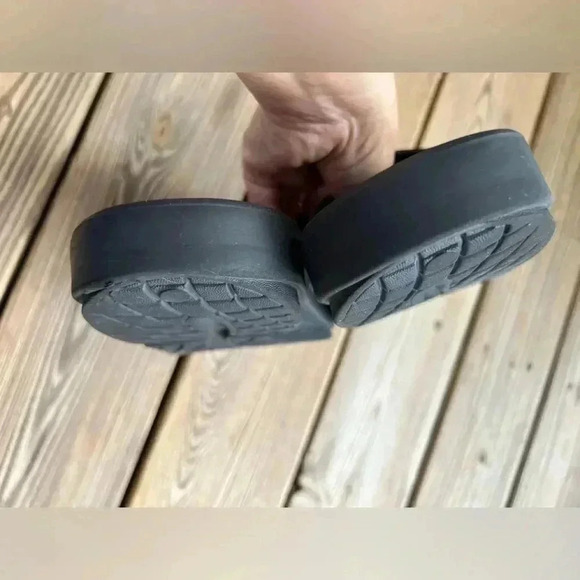 OOFOS OOahh Limited Sandals 80s Comfort Slide Sz W11 M9 - Picture 4 of 8